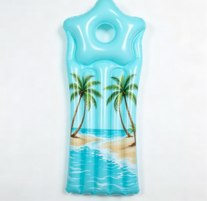 Colchón <span class=keywords><strong>Inflable</strong></span> Portátil de PVC para Niños, Cama Flotante para Piscina con Barra Portátil, Diseñado para Entretenimiento Infantil - Product Image 1