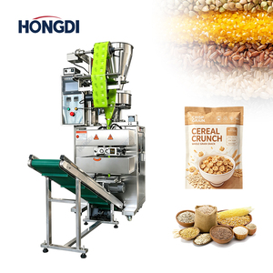 Máquina de envasado rotativa de gránulos con sellado de cuatro lados y llenadora volumétrica de vasos para envasado de gránulos de plástico, dulces y frutos secos - Product Image 2