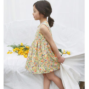 Nuevos Vestidos Casuales de Verano para Niñas, Estilo Occidental, con Estampado Floral, para Fiestas, Compra Directa del Proveedor en China - Product Image 3