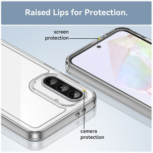 Para <span class=keywords><strong>Samsung</strong></span> A36 <span class=keywords><strong>5G</strong></span> funda transparente, antiarañazos Slim Fit TPU + acrílico a prueba de golpes funda de teléfono móvil para <span class=keywords><strong>Samsung</strong></span> <span class=keywords><strong>Galaxy</strong></span> A06 A16 A36 <span class=keywords><strong>5G</strong></span> - Product Image 3