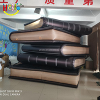 Modèle de livre gonflable géant pour la publicité, ballon de livre gonflable pour la décoration de fête de club