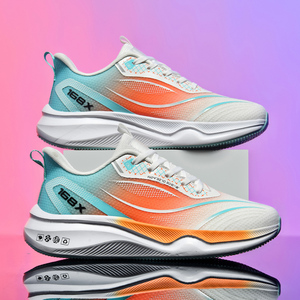 Dernières US 13 14 EU 47 48 Chaussures de course en maille ultra légères avec fibre de carbone et talon renforcé <span class=keywords><strong>pour</strong></span> l'absorption des chocs - Product Image 5