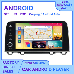 Henmall autoradio Android lettore multimediale Auto GPS per Auto di navigazione lettore DVD autoradio Stereo unità principale per Honda CRV <span class=keywords><strong>2017</strong></span> - Product Image 2