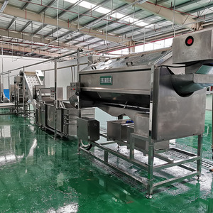 Máquina de Lavado de Frutas y Verduras Tipo Cepillo de Burbujas, Ahorradora de Energía, Comercial, para Plantas de Procesamiento de Verduras, Procesamiento de Maíz y Frutas - Product Image 6