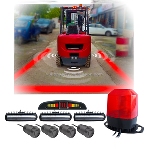 Luz <span class=keywords><strong>de</strong></span> Advertencia para Peatones en Montacargas, Luz <span class=keywords><strong>de</strong></span> Zona Roja, Detector <span class=keywords><strong>de</strong></span> Radar <span class=keywords><strong>de</strong></span> Asistencia <span class=keywords><strong>de</strong></span> Reversa, 12-80V, IP68, Impermeable, Sistema <span class=keywords><strong>de</strong></span> Seguridad para Almacenes - Product Image 1