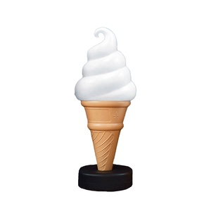 120cm/47.24inch 1set Creative Ice Cream Shape <b>Light</b> Model No Lamp <b>Advertisement</b> Waterproof Outdoor Display Bar Decor Props Shop - Product Image 1