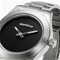 Montre de luxe pour hommes Premium 316L en acier inoxydable saphir cristal affaires chronographe en gros montre de sport étanche pour hommes