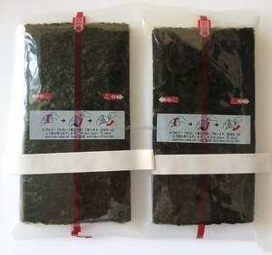 Sachets à fermeture éclair pour Onigiri, Temaki, <span class=keywords><strong>Nori</strong></span>, Rouleaux <span class=keywords><strong>de</strong></span> riz Sushi, Algues grillées, 100 feuilles * 50 sachets, Carton Grade B, Largeur 160 mm - Product Image 3