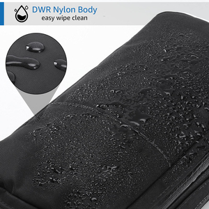 Trousse de toilette de voyage compacte pour hommes, en nylon hydrofuge, organiseur de rangement portable pour trousse de toilette - Product Image 5