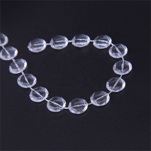 Phổ Biến 30 M/cuộn 10MM Óng Ánh Acrylic Trong Suốt Hạt Chuỗi Wedding Party Kim Cương <span class=keywords><strong>Crystal</strong></span> <span class=keywords><strong>Garland</strong></span> Chuỗi - Product Image 4