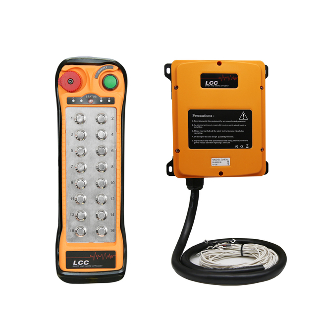 Q1600 LCC 16 Keys Wireless Radio Overhead Eot Cranes Remote Control