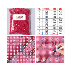 Pour Chenistory DZDP748 Offre Spéciale enfants Art Kit 5D diamant peinture courte charpie toile <span class=keywords><strong>dessin</strong></span> <span class=keywords><strong>animé</strong></span> image abstraite Animal pleine perceuse - Product Image 6