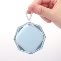 Bouffée de poudre pour le corps personnalisée de bonne qualité des outils de maquillage Bouffée de poudre de maquillage de beauté triangle