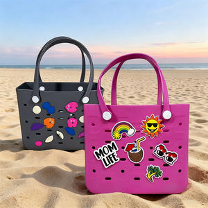 Nuevo Bolso de Mano de EVA para Mujer, Bolso Grande de Silicona Impermeable y Lavable, Bolso de Playa, Venta Directa de Fábrica - Product Image 2