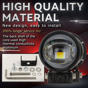 ไฟมอเตอร์ไซค์ LED ความสว่างสูง 1smd สีเหลืองขาว ไฟหน้ามอเตอร์ไซค์ 30w 3000lm สำหรับรถมอเตอร์ไซค์โตโยต้า โคโรลล่า - Product Image 5