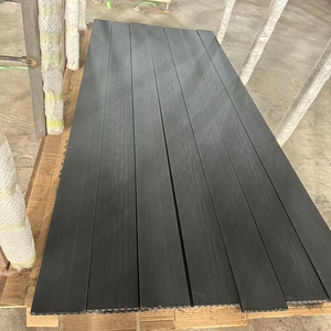 Planche <span class=keywords><strong>de</strong></span> terrasse en WPC imperméable et antidérapante, terrasse composite d'extérieur, anti-UV, jardin, patio, revêtement <span class=keywords><strong>de</strong></span> sol en WPC extérieur - Product Image 2