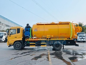 Camion de vidange des égouts de 4 mètres cubes, véhicule de nettoyage des eaux usées, camion de lavage des égouts haute pression à vendre - Product Image 3