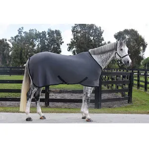 Durable winter Optional color comfortable Horse Blankets Durable horse sheet Polar Fleece Rug With Fur Collar horse sheets