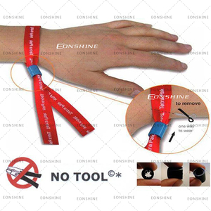 सस्ते स्व-करीबी कंगन क्लैप्स कॉर्ड लॉक प्लास्टिक स्नैप फास्टनरों क्लिप रिस्टबैंड ताले - Product Image 5