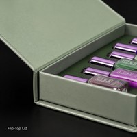 Caja de Papel para Perfume al por Mayor, Caja de Regalo Personalizada con Logotipo para Perfume, Caja de Regalo de Cartón para Envases de Cosméticos con Inserto de Espuma
