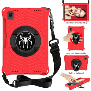 Mềm EVA bọt <span class=keywords><strong>Bumper</strong></span> xoay kim loại đứng trường hợp máy tính bảng cho Samsung Tab S6 llite <span class=keywords><strong>10</strong></span>.4 P610 p615 Vai vành đai ngón tay chủ bao gồm - Product Image 1