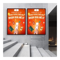Boîte à lumière LED rectangulaire ultra-mince en aluminium Shuntai, affichage de menu suspendu, publicité pour usage professionnel