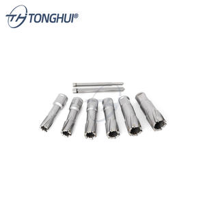 TCT Set di frese per broccia <span class=keywords><strong>anulare</strong></span> con nucleo magnetico Set di punte per foratura in lamiera di acciaio e rame in alluminio - Product Image 1