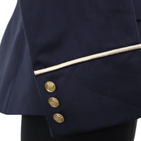 Vanda Laine Nylon Trench Coat Compagnie Uniforme Travail Défilé Officiel Uniformes Cérémoniels