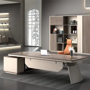 Yüksek kalite yöneticisi ofis masası bacaklar tasarım özelleştirilmiş ofis mobilya Metal çerçeve ofis masası çerçeve