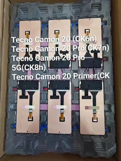 Mobile Phone LCDs for Tecno Camon 20 CK6 Screen Replacement for Tecno Camon 20 Display for Tecno Camon 20 Pro Lcd Touch Screen