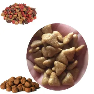 Dog And Cat Kibble Food Making Machine Automatic Kibble Pet Dog Cat Food Pellet Complete Manufacturing Production Equipment