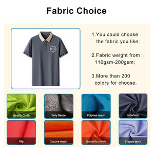 Chemises Polo de Luxe pour Hommes, Vêtements de Travail d'Été Personnalisés, Chemises à Manches Courtes à Col Revers, Logo Brodé, T-Shirt Polo en Coton de Marque pour Hommes - Product Image 6