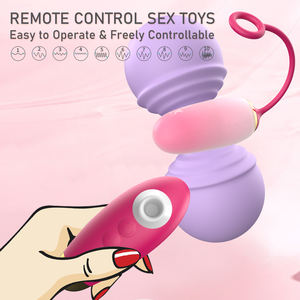 Vibromasseur portable et télécommandé par application, jouets sexuels pour adultes pour femmes, couples, plaisir avec boule vibrante 10 stimulations - Product Image 6