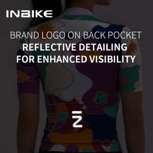 Conjunto de Jersey de Ciclismo para Mujer ODM Wear Personalizado, Resistente al Viento, Reversible, Ecológico, Transpirable y Reflectante para Ciclismo de Carretera - Product Image 5