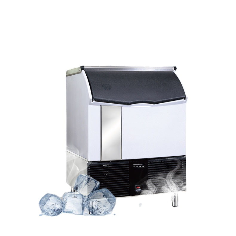 Водное/воздушное охлаждение, автоматическая упаковка, промышленный квадратный мгновенный кубический льдогенератор для фаст-фуда