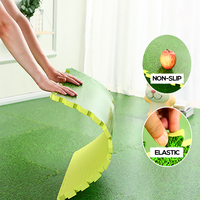 Tapis de protection en mousse EVA élégant pour enfants, tapis puzzle en mousse EVA, gazon artificiel pour enfants, fabricant coopératif, protection de sol, tatami Jiu Jitsu