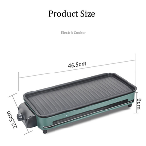 Korean-Style Indoor <b>Electric</b> Grill <b>Pan</b> Multi-Function Smokeless Non-Stick Oven for Barbecue <b>Frying</b> for Outdoor Household - Product Image 5