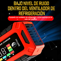 Chargeur de batterie portable OEM 12V/6A de gros pour l'entretien automatique des voitures et des motos