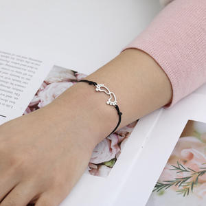 <span class=keywords><strong>Bracelet</strong></span> de <span class=keywords><strong>pied</strong></span> de bébé réglable pour femmes hommes pendentif de <span class=keywords><strong>pied</strong></span> en acier inoxydable bijoux cadeaux de fête des mères - Product Image 1