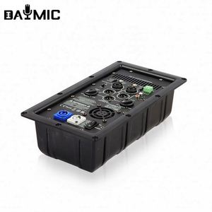 Amplificateur de puissance professionnel 1000W classe D, actif, avec entrée carte son XLR en métal pour équipement audio et haut-parleurs professionnels - Product Image 2