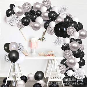 Ensemble de décoration de mariage et d'<span class=keywords><strong>anniversaire</strong></span> jetable Arches à chaîne et ballons pour décoration de chambre - Product Image 5