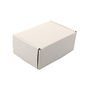 Emballage de boîte en carton ondulé blanc avec impression personnalisée d'huile essentielle lotion de soin de la peau pour hommes boîte postale d'expédition avec insertion de papier - Product Image 4