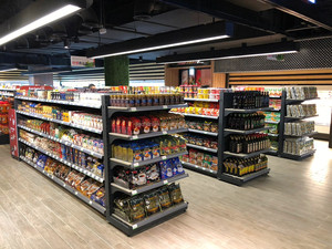 Estantes de exhibición al por menor de alta resistencia Estantería de góndola de supermercado con estante de cubierta para escaparates y supermercados - Product Image 4