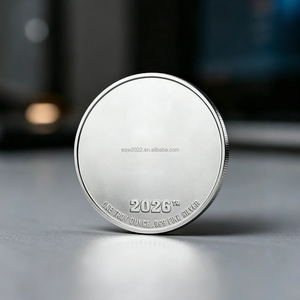 Moneda Conmemorativa <span class=keywords><strong>de</strong></span> Fútbol Mundial 2026, Diseño Artesanal en Metal, 1oz, Redonda, Cobre y <span class=keywords><strong>Plata</strong></span>, 1 <span class=keywords><strong>Onza</strong></span> Troy - Product Image 2