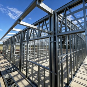 Bâtiment en structure métallique personnalisé, entrepôt, atelier, <span class=keywords><strong>maison</strong></span> industrielle préfabriquée, structure en acier - Product Image 3