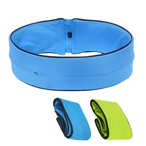 Hardloop Fanny Pack Water Proof Polyester Sport Heuptas Slanke Loopriem Oefening Workout Onzichtbare Mobiele Telefoon Portemonnee Zakje