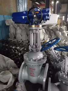 วาล์วประตูเหล็ก PN25 แบบลิ่ม พร้อมหน้าแปลน วัสดุ WCB ขนาด DN500 - Product Image 6