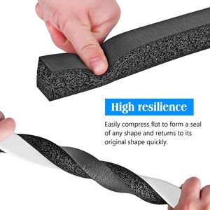 Accessoires <span class=keywords><strong>pour</strong></span> portes et fenêtres Ruban adhésif en mousse <span class=keywords><strong>pour</strong></span> l'isolation des climatiseurs à cellules ouvertes - Product Image 5