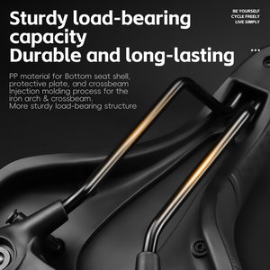 WEST BIKING <span class=keywords><strong>Gonflable</strong></span> Confortable <span class=keywords><strong>Selle</strong></span> De <span class=keywords><strong>Vélo</strong></span> De Montagne Coussin De <span class=keywords><strong>Vélo</strong></span> De Route Élargir L'absorption Des Chocs <span class=keywords><strong>Selle</strong></span> D'équitation De <span class=keywords><strong>Vélo</strong></span> - Product Image 3