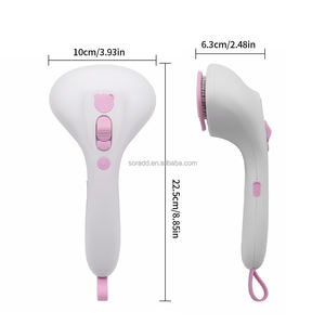 2025新品工場価格3 in 1充電式シリコンマッサージ蒸し暑いペット猫ヘアクリーニングスチームグルーミングブラシコーム - Product Image 3